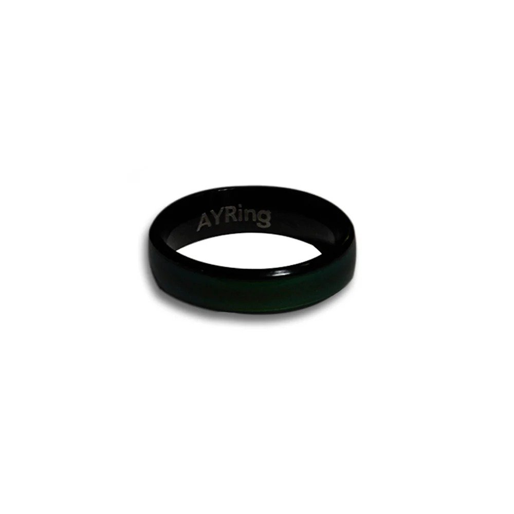 AYRing Temperature Affect Color Changing Mood Ring
