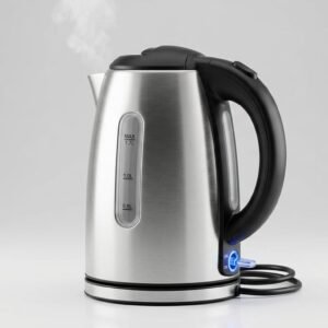 Stainless Steel Electric Kettle - 1.7L Fast Boil with Auto Shut-off 33% off
